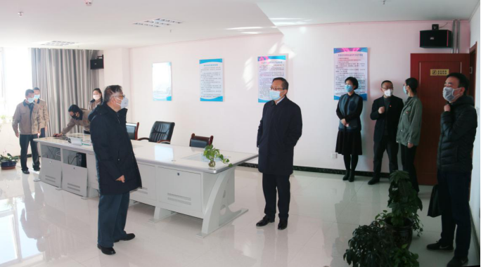 省國資委黨委副書記、副主任郭臻先同志赴省物產集團督導疫情防控暨復復工產工作